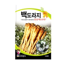 모칸도 세계 백도라지 1000립, 1개