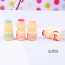 캔들바다 데코파츠 - 야구르트 ( ) #석고파츠 #석고방향제데코, [ 레드 ]