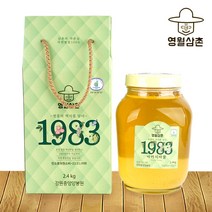 [강원중앙양봉원] 아카시아벌꿀 2.4kg(병), 1박스, 2.4kg