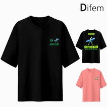 5부오버핏반팔 앤드류서핑 M~5XL 빅사이즈