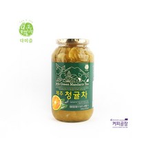 다미즐 제주 청귤차, 1kg, 1개