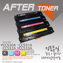 HP 프린터 컬러 레이저젯 CM2320fxi MFP 토너(재생토너), 1개, 3_CC532A 노