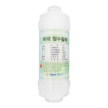 아쿠아정수기 비데정수필터 나사형 비데필터 노비타 비데교환필터, 1개