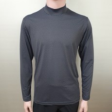레드페이스 크로스 체인 라운드 티셔츠 파격 남자 폴라티 반폴라