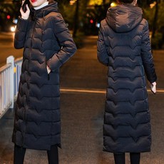 kirahosi 퀄리티 여성 롱 패딩 점퍼 겨울 방한 면 솜 패션 코트 잠바 아우터 206 GS10CE3ikmko
