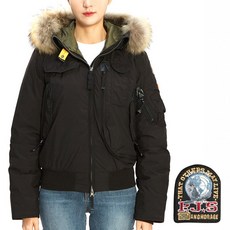 [Parajumpers]고비 라이트 마스터라이트 PWJCKMG35 RAVEN 여자 봄버 패딩 점퍼 자켓
