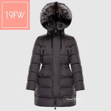 19FW(전사이즈) 몽클레어 아프로티 그레이 여성 롱패딩 백화점AS 선물포장