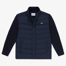 라코스테 남성 하이브리드 다운 블루종 LCST BH380E-19C166