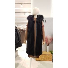 [ab.f.z][18F/W]라쿤트리밍인조퍼베스트AOS4GL15(갤러리아)