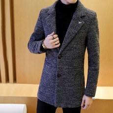 겨울 남성 코트 핸드메이드 점퍼 빅사이즈 자켓 아우터 112 Hice4i