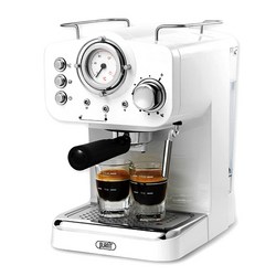 플랜잇 에스프레소 커피머신 2in1, 화이트, PCM-F15W (화이트)