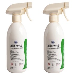 그래콜 소독용 에탄올 스프레이형, 2개, 500ml