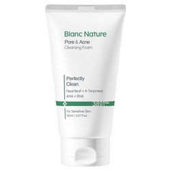 블랑네이처 여드름기능성 클렌징폼, 150ml, 1개