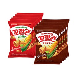 꼬깔콘 고소한맛 67g + 군옥수수맛67g, 134g, 6세트
