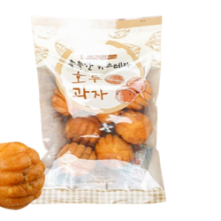 호두과자 130g 빵 간식, 3개, 130g