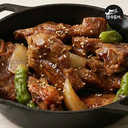 대구 동인동 진한양념 간장 돼지갈비찜 1kg, 3개, 1kg
