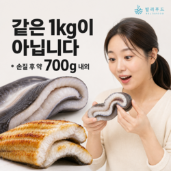 빌리푸드 다시찾는 고창 자포니카 민물장어 국내산 손질장어