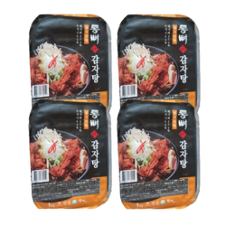 통뼈감자탕 부산 25년 전통의 맛 그대로 담백한맛 1kg 4팩