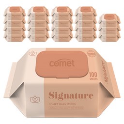 코멧 시그니처 아기물티슈! 저자극의 완벽한 선택