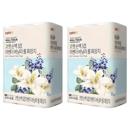 코멧 순백 3겹 라벤더 바닐라 롤화장지, 당신의 일상에 향기를 더하다!