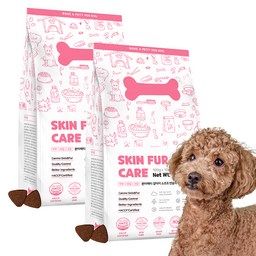 본아페티 강아지 기능성 사료, 피부/피모+알러지, 1kg, 2개 · 2개 · 1kg