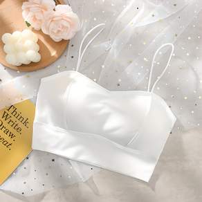 여성 크롭 탑 이너 기본