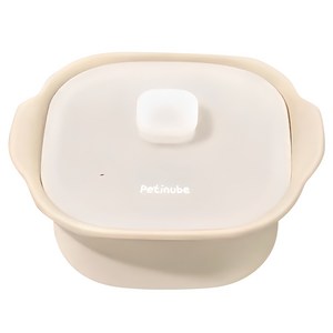 쁘띠누베 국내 제조 실리콘 이유식 멀티 찜기 900ml, 뚜껑 + 본품, 1개, 비쥬베이지