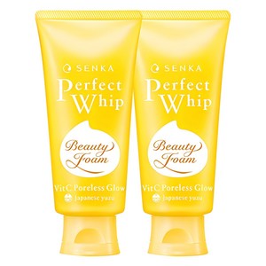 센카 퍼펙트 휩 비타민씨 포어리스 글로우 에프 클렌징폼