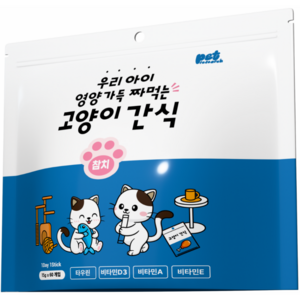 펫리서치 짜먹는 고양이 간식 츄