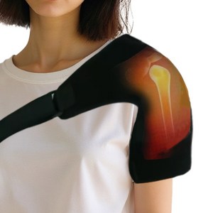 어깨온열찜질기 오십견 관절 석회성건염 원적외선 찜질 KC인증 웰나우 플러스 대용량 무선 전기 찜질기