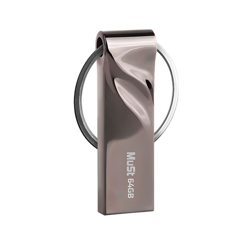 뮤스트 USB메모리 웨이브링 USB 2.0 블랙