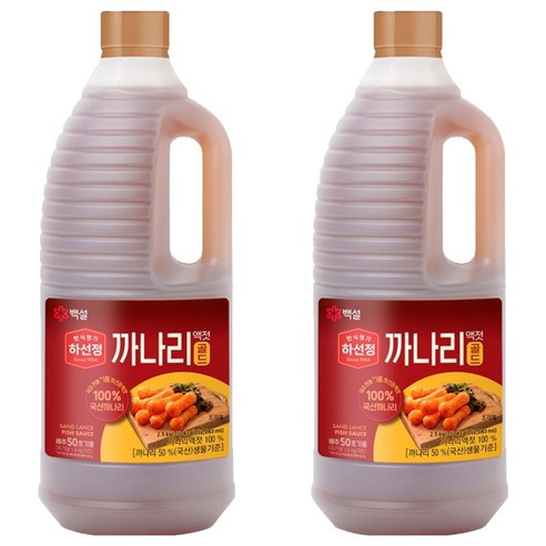 하선정 까나리액젓 골드