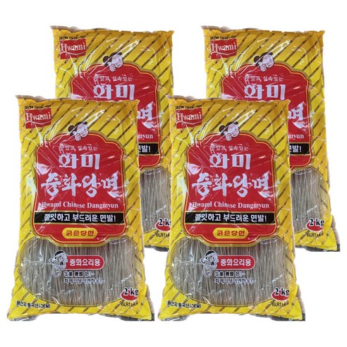 화미 중화 당면, 2kg, 4개
