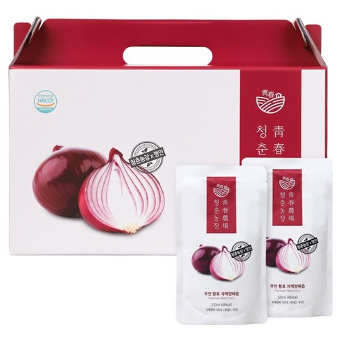 청춘농장 무안 황토 자색양파즙