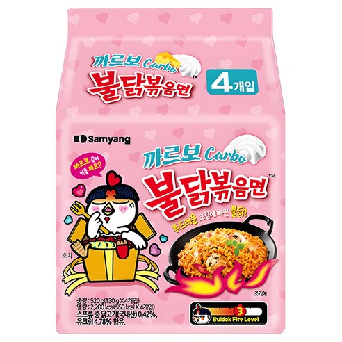 불닭볶음면 까르보 130g