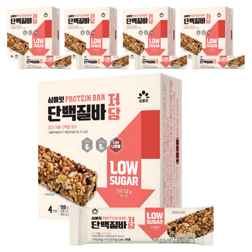 심플잇 단백질바 저당 4p