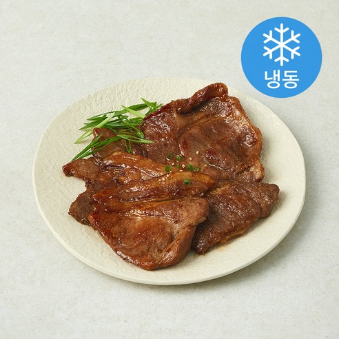 [로켓프레시] 갈비아저씨 목살 양념구이 208 (냉동), 600g, 1개