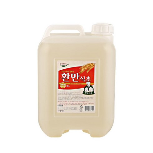 롯데 환만식초, 15L, 1개