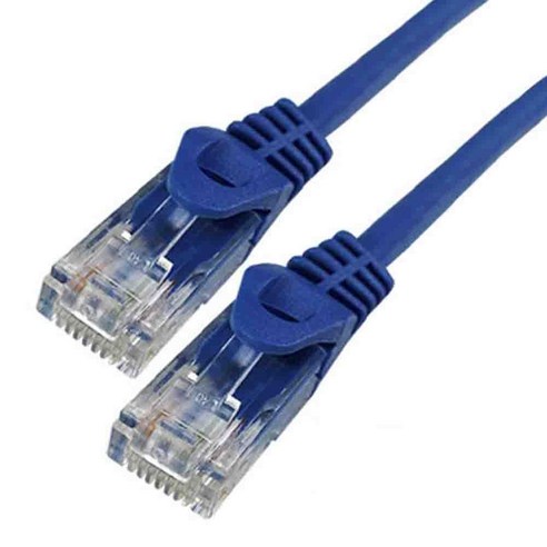 라인업시스템 UTP CAT.6 다이렉트 랜 케이블 2M, 블루, 1개, 2m