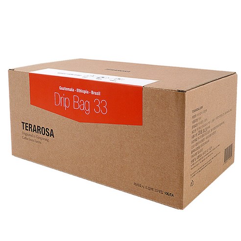 테라로사 드립백 커피, 10g, 33개입, 1개