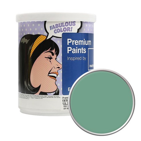 노루페인트 팬톤 외부용 실외 저광페인트 1L, 16-5919 Creme de Menthe