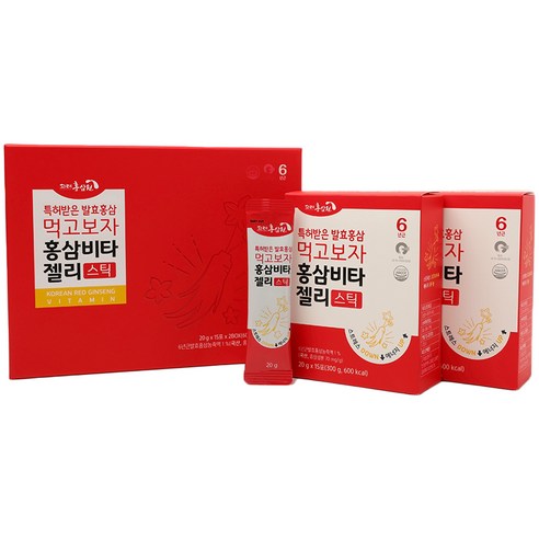 먹고보자 홍삼 비타 젤리 스틱 20g x 30p