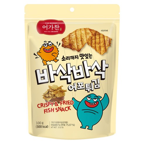 어가찬 소리까지 맛있는 바삭바삭 어포튀김
