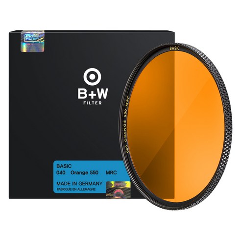 슈나이더크로이츠나흐 B + W BASIC 카메라렌즈필터 ORANGE 95mm