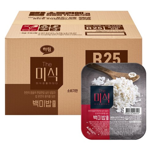 더미식 당진 백미밥