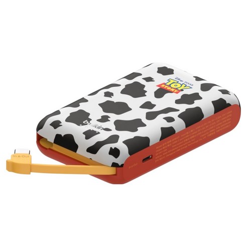 벨킨 케이블 일체형 20W 보조배터리 10000mAh C타입, BPB021qcTS-DY, 디즈니 픽사 토이 스토리