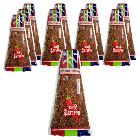 천혜식품 매운 후리가케, 10개입, 50g