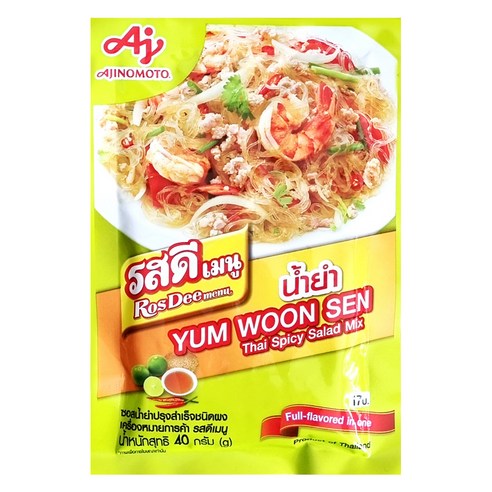 아지노모토 타이 스파이시 샐러드 소스 파우더, 40g, 1개