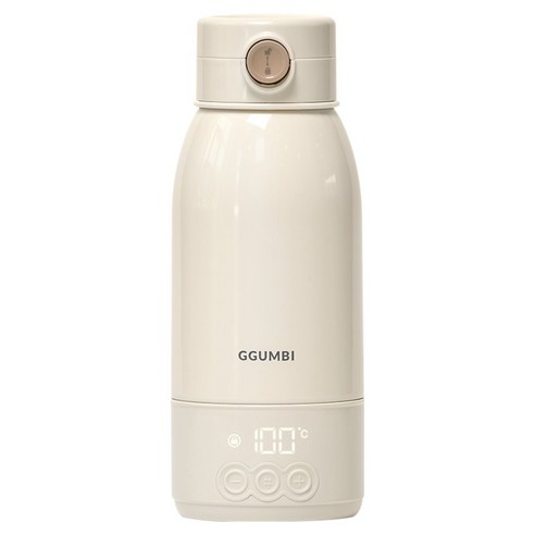 꿈비 휴대용 100도 가열 무선 분유포트 500ml