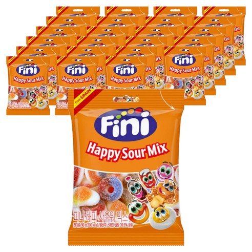 Fini 해피 사우워 믹스젤리